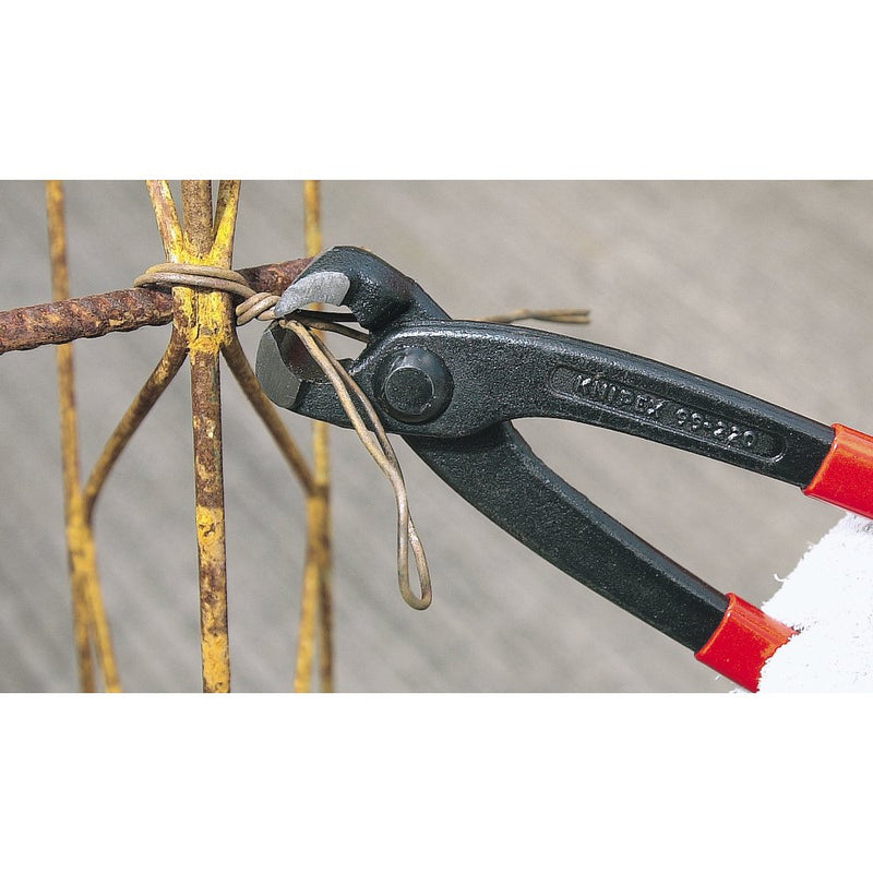 Knipex 99 01 220SB Steel Fixers or Concreting Nipper, 220mm