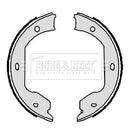 Borg & Beck Handbrake Shoes Part No -BBS6332