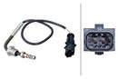 HELLA 6PT 010 376-491 Sensor, exhaust gas temperature - 2-pin connector