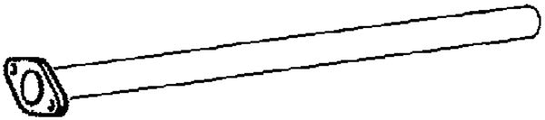 Klarius VW668D - Centre Pipe