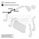 Borg & Beck Turbo Hose Part No -BTH1370
