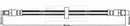 Borg & Beck Brake Hose Part No -BBH8299