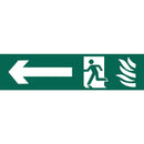 Draper Running MAN Arrow Left Sign - 73165
