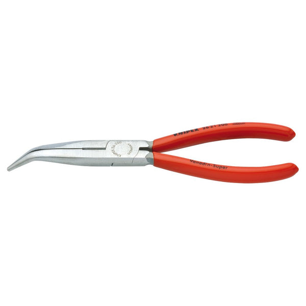 Knipex 26 21 200 SBE Angled Long Nose Pliers, 200mm