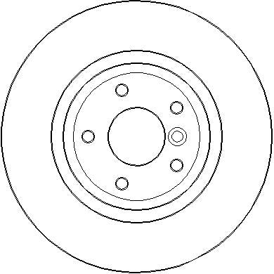 Disctech Brake Disc - Fits Jaguar - ABD3255 - Rear Axle