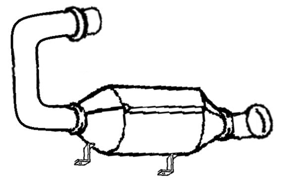 Klarius 325307 - Catalyst Type Approved  - Fits Citroen C4 Grand Picasso 2.0l Cat