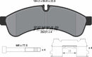 Textar Brake Pad Set - 2923101