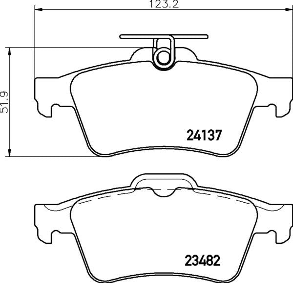Mintex Brake Pad & Disc Kit fits -Opel Saab Vauxhall MDK0194 (also fits other vehicles)