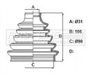 First Line Cv Joint Boot Kit Part No -FCB6409
