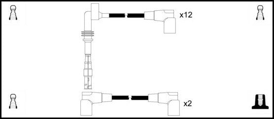 ElectroSpark Ignition Lead Set - OEK425