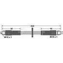 Borg & Beck Brake Hose Part No -BBH6920