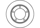 Disctech Brake Disc - Fits Chevrolet, Lada - ABD3457 - Front Axle