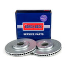 Borg & Beck Brake Disc Pair Part No -BBD4702