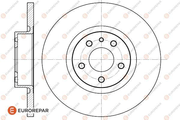 Eurorepar Brake Disc - 1618876380