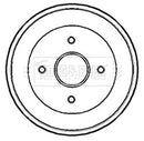 Borg & Beck Brake Drum (Single) -BBR7168