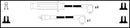 Lucas Ignition Lead Set - LUC7099