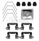Borg & Beck Fitting Kit - Pads Part No -BBK1664