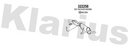 Klarius 322258 - Catalyst Type Approved Withpip  - Fits Smart City 0.6i
