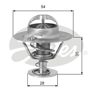 Gates Thermostat, coolant - TH00782G1