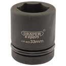 Expert HI-TORQ 6 Point Impact Socket, 1" Sq Dr, 33mm