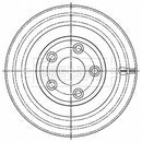 Borg & Beck Brake Disc Pair Part No -BBD5516