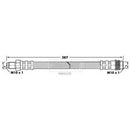 Borg & Beck Brake Hose Part No -BBH6229