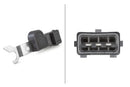 HELLA 6PU 009 163-451 Sensor, crankshaft pulse - 12V - 3-pin connector - frontal sided