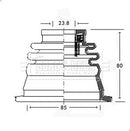Borg & Beck Cv Joint Boot Kit Part No -BCB2543