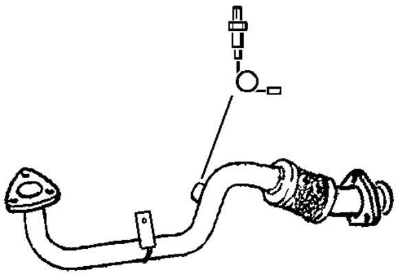 Klarius 301404 - Front Pipe For Cat  - Fits Volkswagen Golf 1.4i