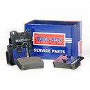Borg & Beck Brake Pad Set -BBP1530