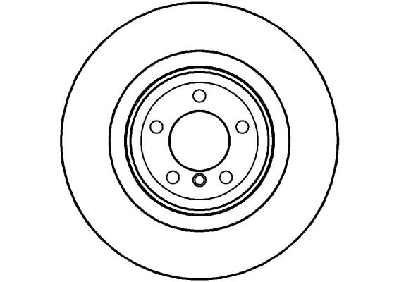 Disctech Brake Disc - Fits Ford - ABD2856 - Rear Axle