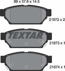 Textar Brake Pad Set - 2187202