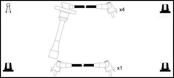 ElectroSpark Ignition Lead Set - OEK500