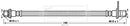 Borg & Beck Brake Hose Part No -BBH7723