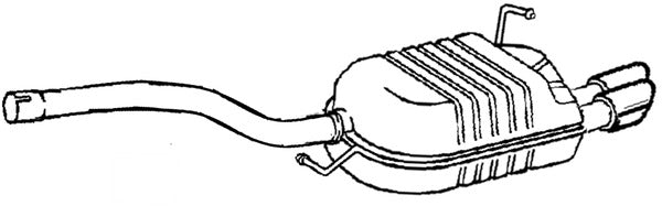 Klarius VW1179W - Box With Tail Pipe