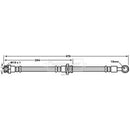Borg & Beck Brake Hose Part No -BBH7863