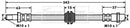 Borg & Beck Brake Hose Part No -BBH7497
