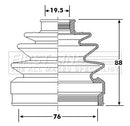 First Line Cv Joint Boot Kit Part No -FCB6294