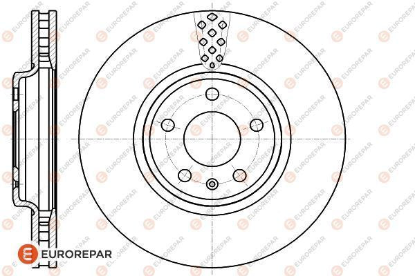 Eurorepar Brake Disc - 1622807780