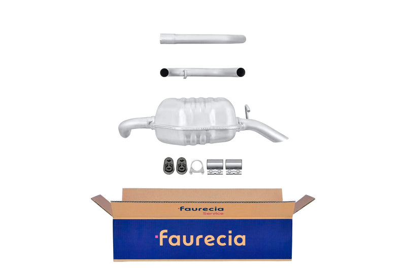 FAURECIA 8LD 366 035-521 Rear Muffler - Easy2Fit® Kit - fits SUZUKI ALTO II