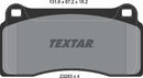 Textar Brake Pad Set - 2329301