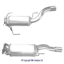 BM Cats DPF - BM11340 with Fitting Kit - FK11340