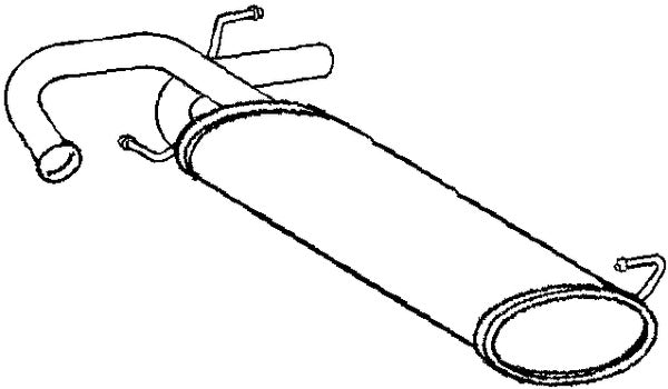 Klarius SZ140V - Box With Tail Pipe