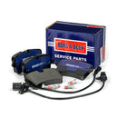Borg & Beck Rear Brake Pad Set -BBP2291