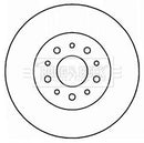 Borg & Beck Brake Disc Pair Part No -BBD5204