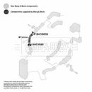 Borg & Beck Turbo Hose Part No -BTH1114