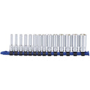 Carlyle Hand Tools - Socket Set Deep Metric Carlyle Hand Tools
