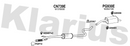 Klarius CN739E - Box With Centre Pipe  - Fits Citroen C3 Aircross 1.2VTi