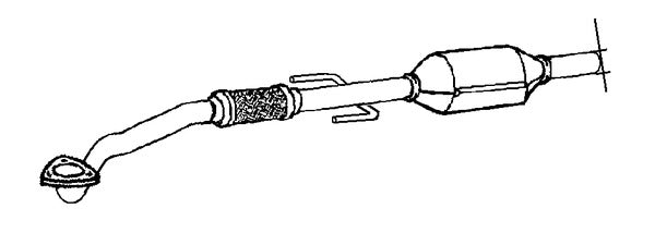 Klarius 312580 - Catalyst Type Approved  - Fits Opel Signum 1.9CDTi