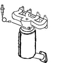 Klarius 325248 - Catalyst Type Approved Withpip  - Fits Hyundai i20 1.2